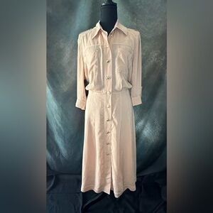 ✨ NWT Marciano by Guess Blush Shirt Dress - Size M✨